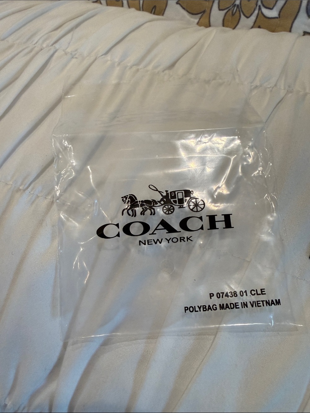 COACH Silver signature C Heart Drop Earrings - Picture 2 of 4